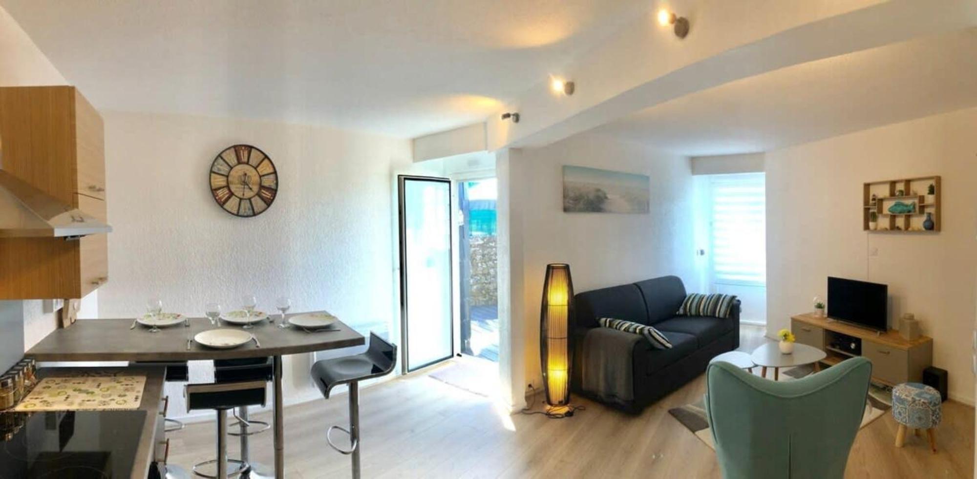 Jolie maisonnette cosy Bord de mer Terrasse Guidel Extérieur photo